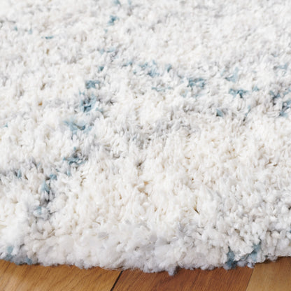 SAFAVIEH Fontana Shag Marye Modern Trellis 2-inch Thick Rug