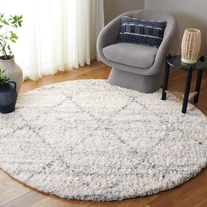 SAFAVIEH Fontana Shag Marye Modern Trellis 2-inch Thick Rug
