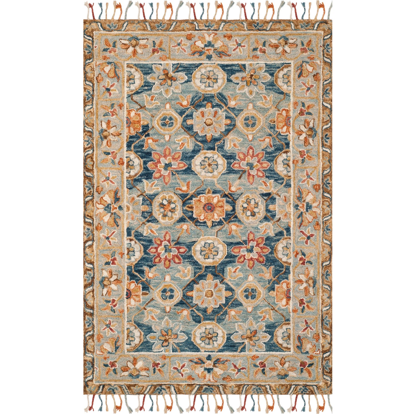 SAFAVIEH Handmade Aspen Kimm Boho Tassel Wool Rug