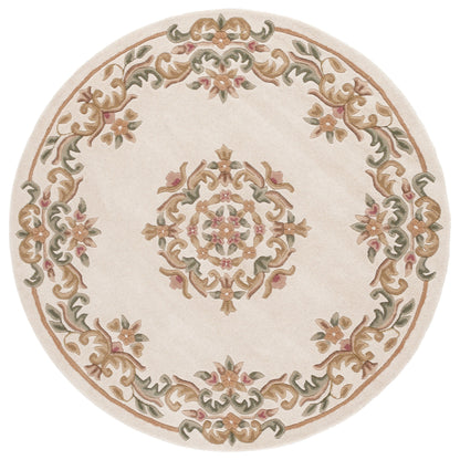 SAFAVIEH Handmade Aubusson Hale Traditional Wool Rug.