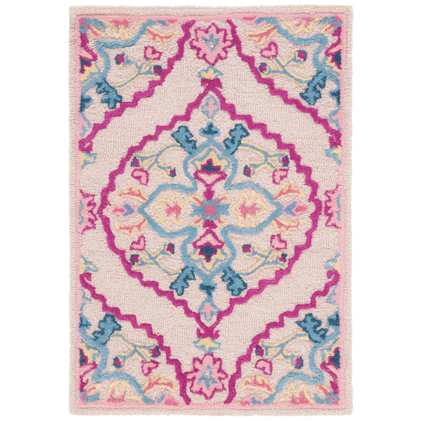 SAFAVIEH Handmade Bellagio Cailin Medallion Wool Rug