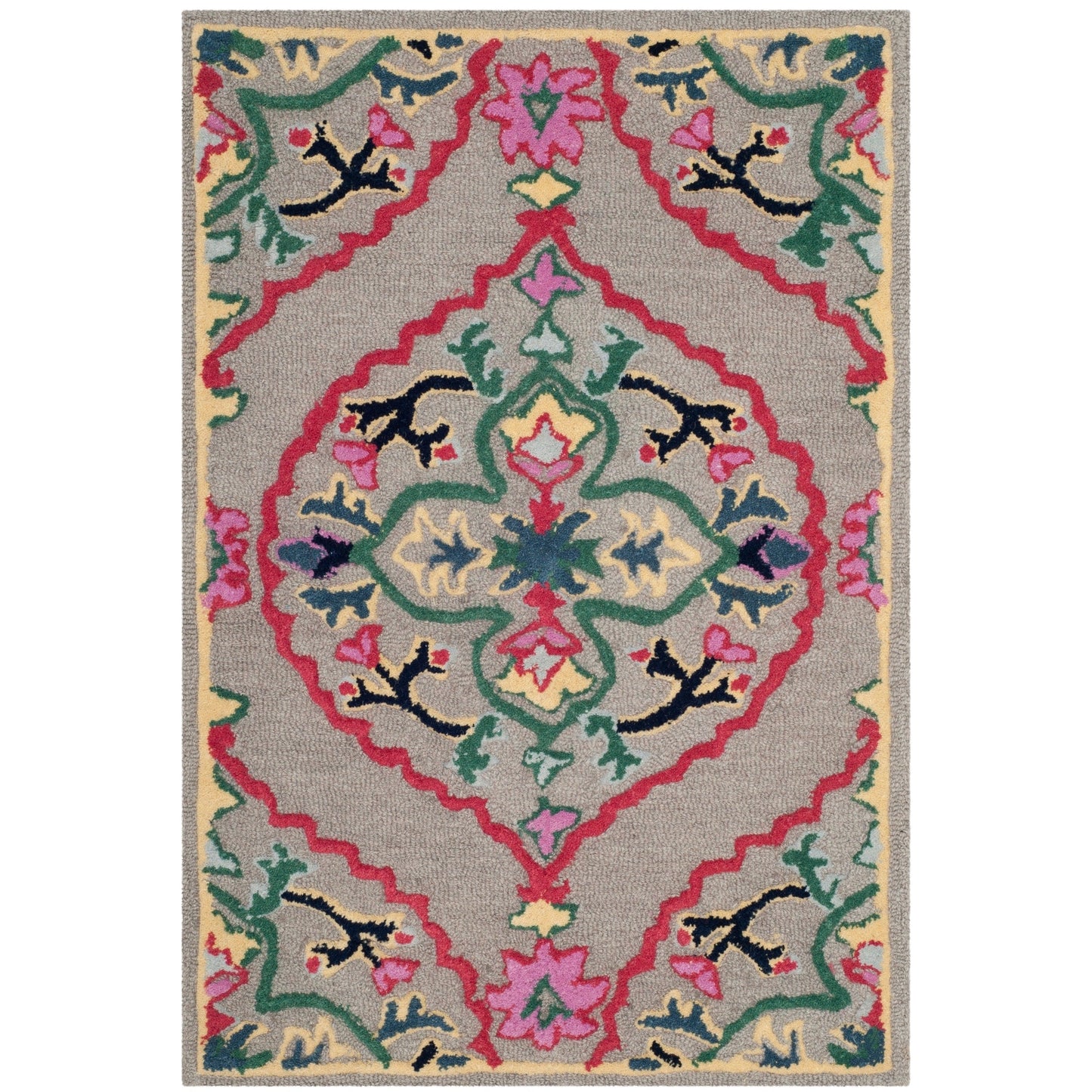 SAFAVIEH Handmade Bellagio Cailin Medallion Wool Rug