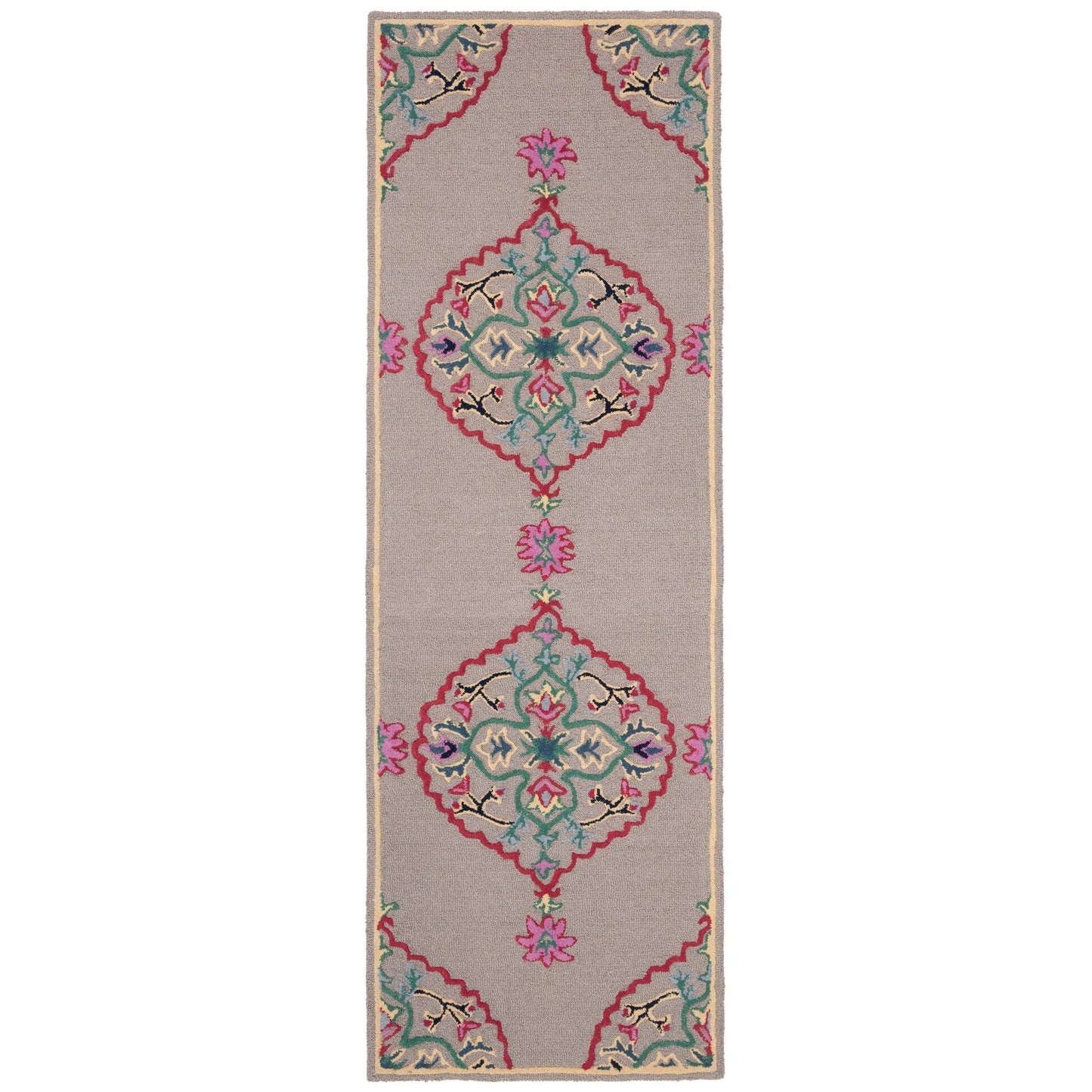 SAFAVIEH Handmade Bellagio Cailin Medallion Wool Rug