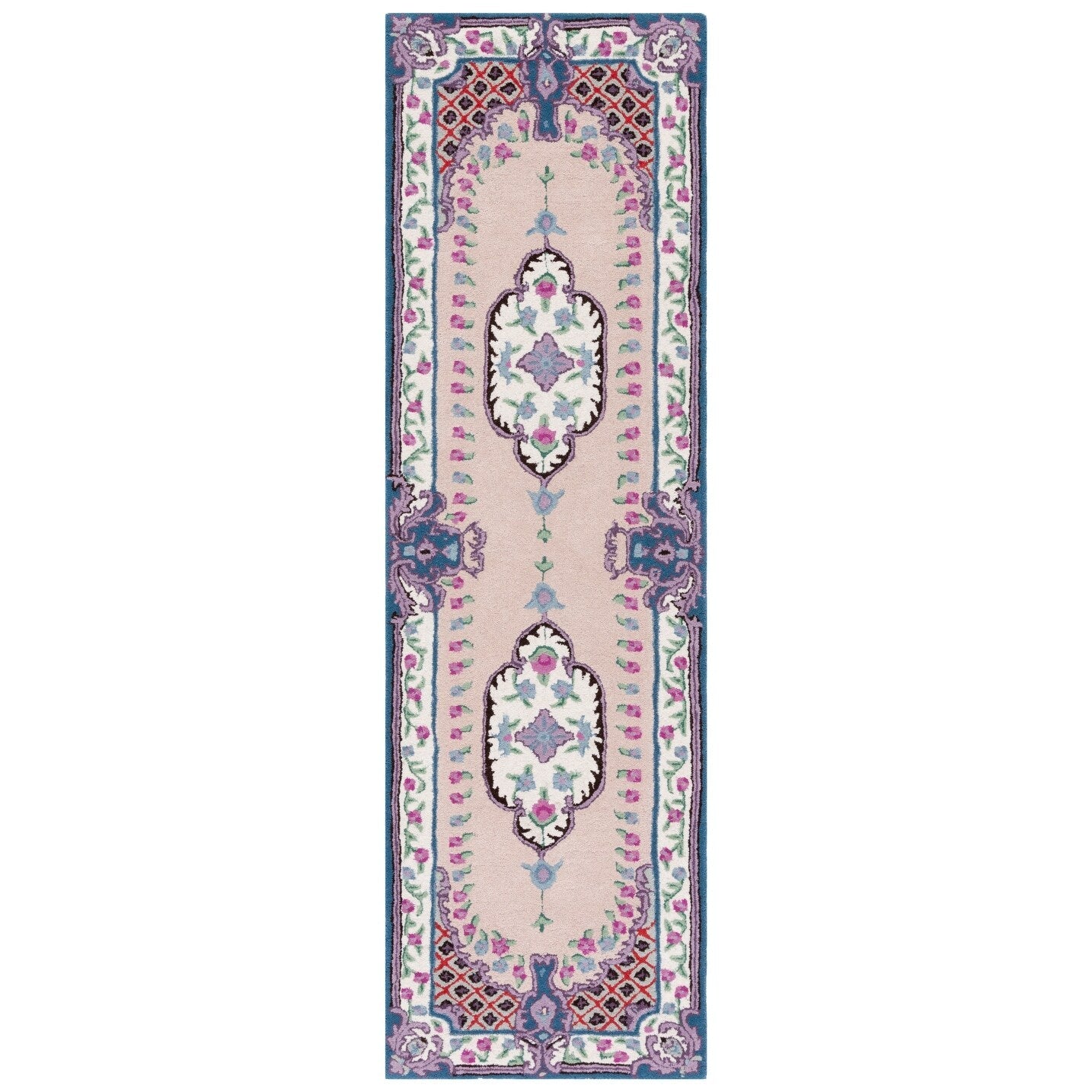 SAFAVIEH Handmade Bellagio Tatevik Oriental Medallion Wool Rug