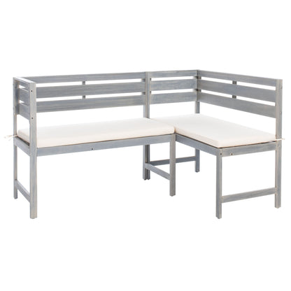 SAFAVIEH Outdoor Kenna 3-Piece Balcony Corner Lounge Set - 39Wx19Dx33H