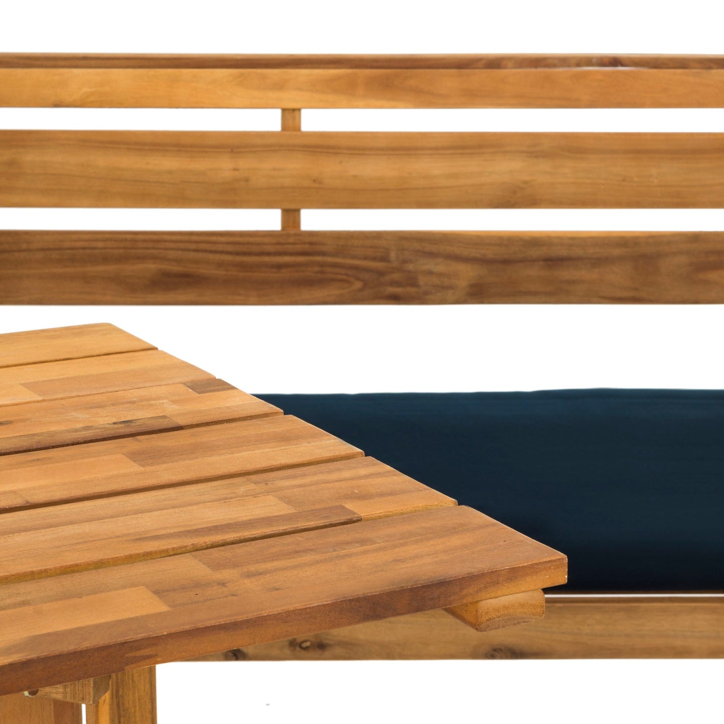 SAFAVIEH Outdoor Kenna 3-Piece Balcony Corner Lounge Set - 39Wx19Dx33H