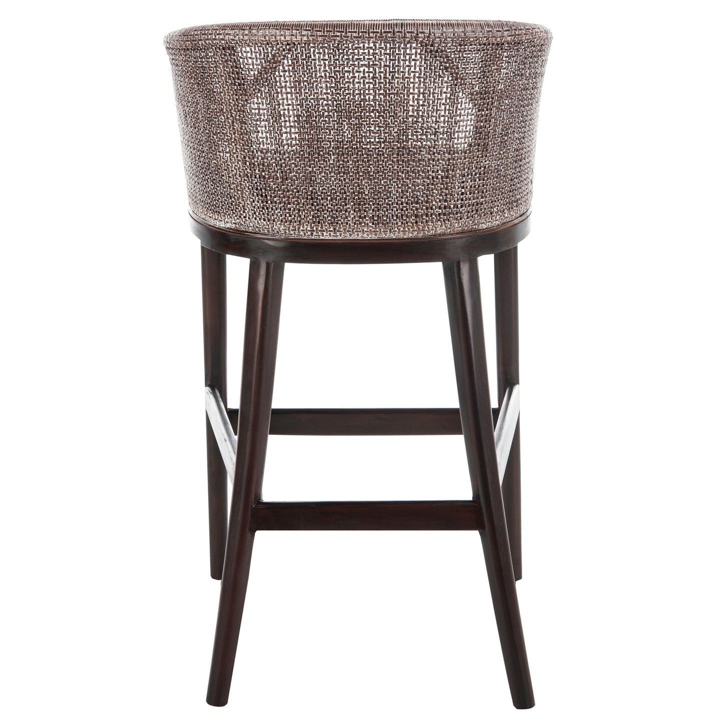 SAFAVIEH Virona Rattan 30-inch Bar Stool - 22.3 W x 20.5 L x 39 H - 22Wx21Dx39H