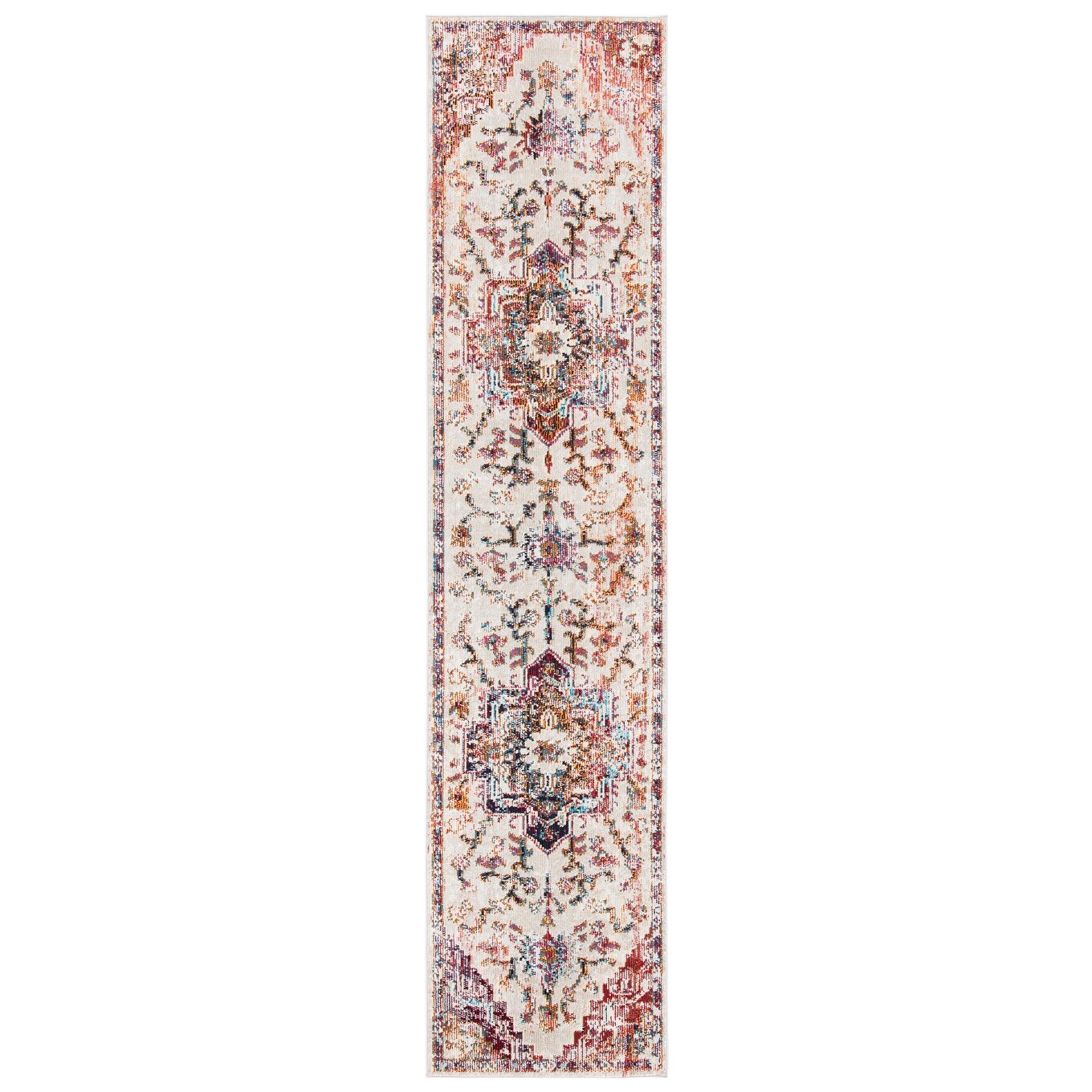 SAFAVIEH, Crystal Naimat Vintage Boho Medallion Rug