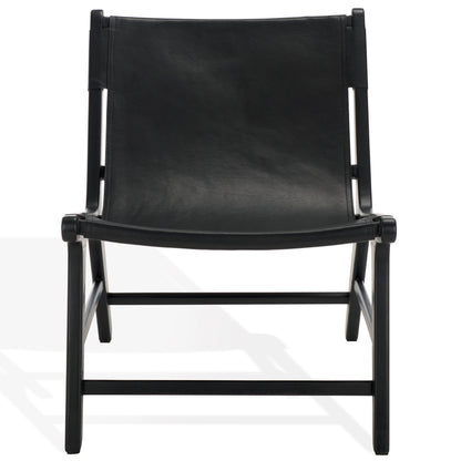 Alanarose Leather Accent Chair | Safavieh Couture – SFV1903