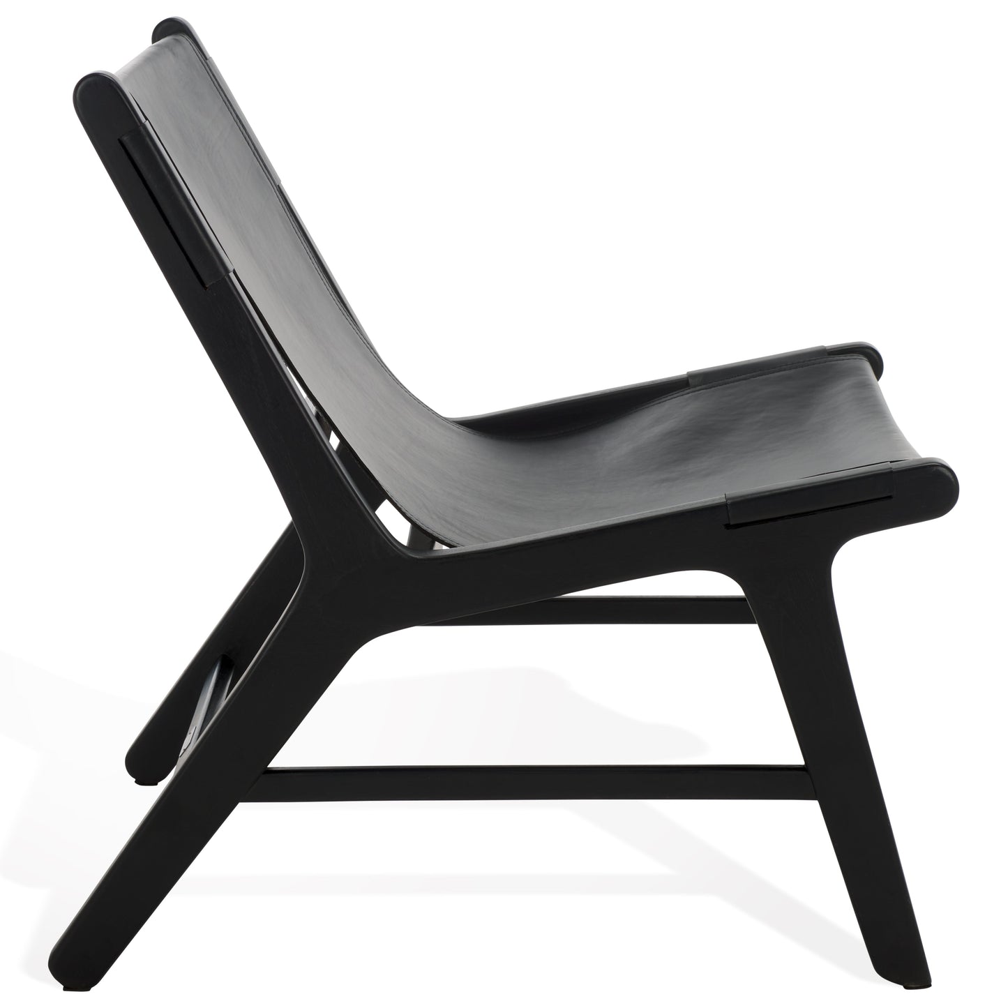 Alanarose Leather Accent Chair | Safavieh Couture – SFV1903
