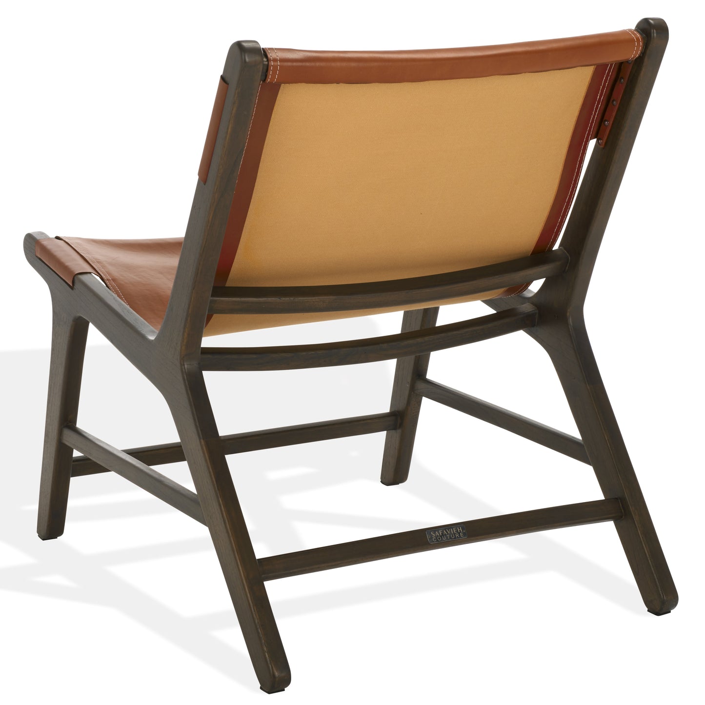 Alanarose Leather Accent Chair | Safavieh Couture – SFV1903