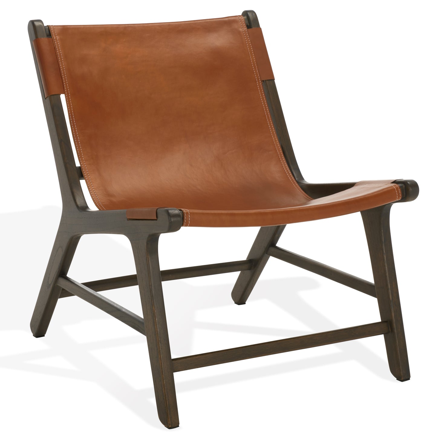 Alanarose Leather Accent Chair | Safavieh Couture – SFV1903