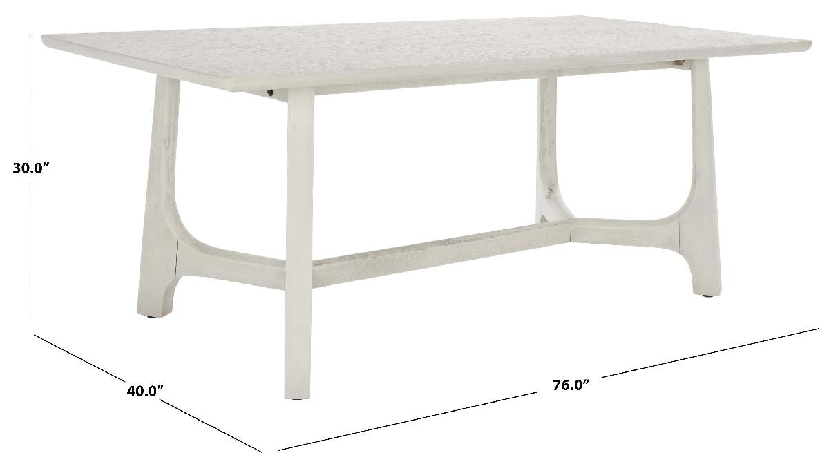 Adelee Wood Rectangle Dining Table | Safavieh Couture – SFV2136