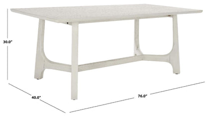Adelee Wood Rectangle Dining Table | Safavieh Couture – SFV2136