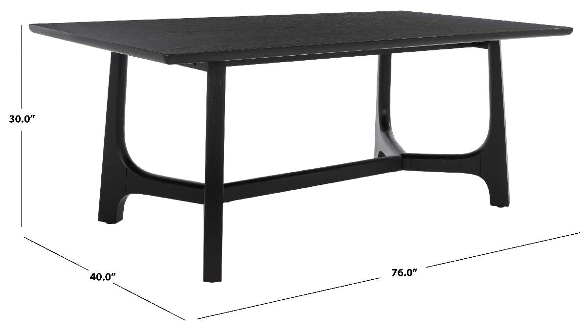 Adelee Wood Rectangle Dining Table | Safavieh Couture – SFV2136