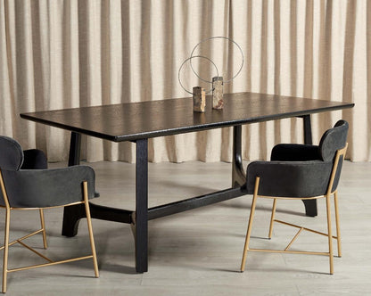 Adelee Wood Rectangle Dining Table | Safavieh Couture – SFV2136