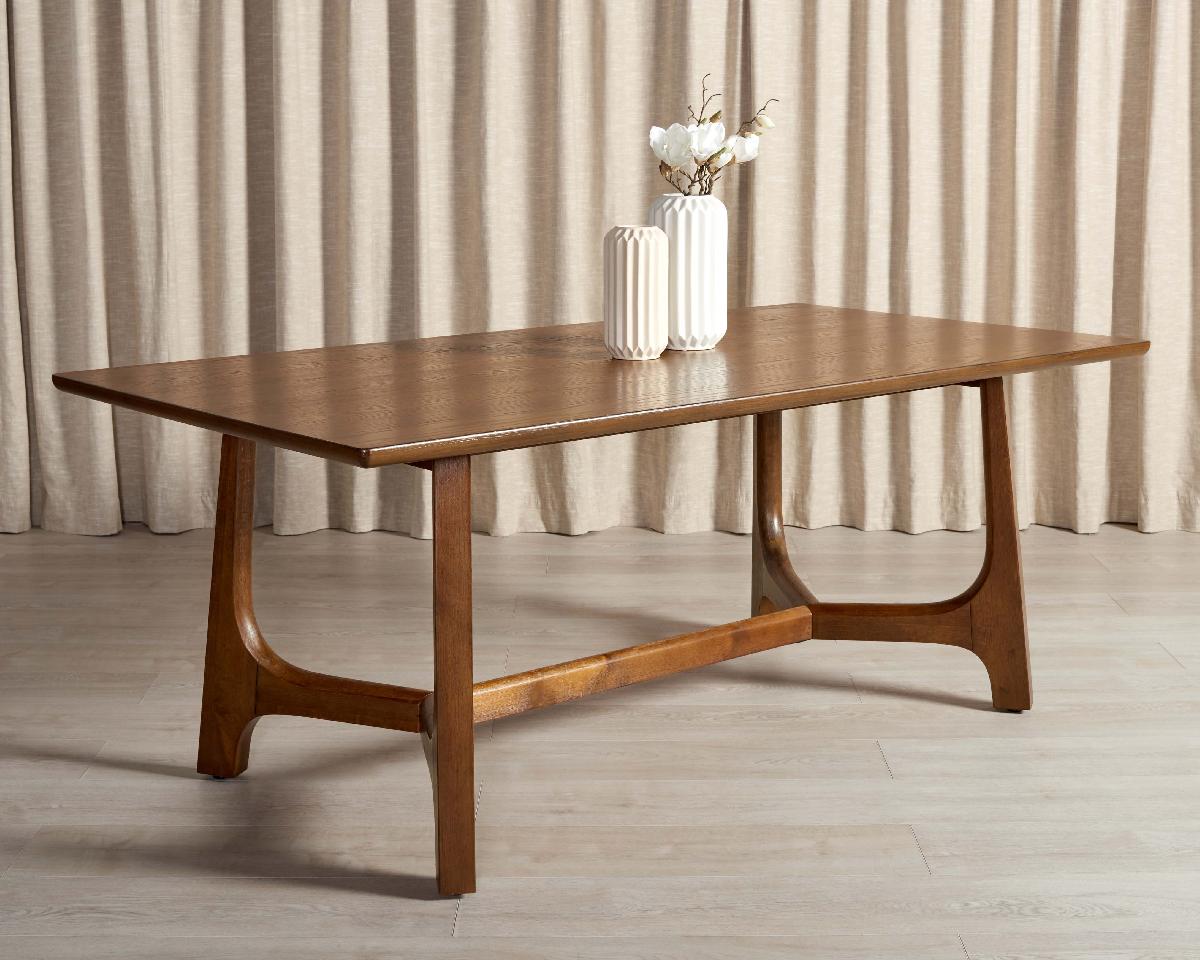Adelee Wood Rectangle Dining Table | Safavieh Couture – SFV2136