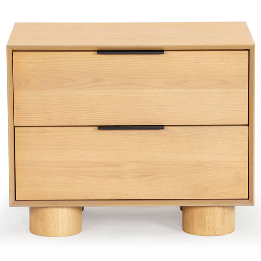 Addyson Wood 2 Drawer Nightstand | Safavieh Couture – SFV2170