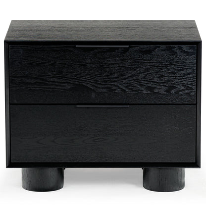 Addyson Wood 2 Drawer Nightstand | Safavieh Couture – SFV2170