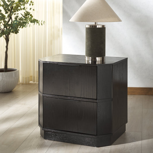 Aerilyn 2 Drawer Nightstand | Safavieh Couture – SFV2200