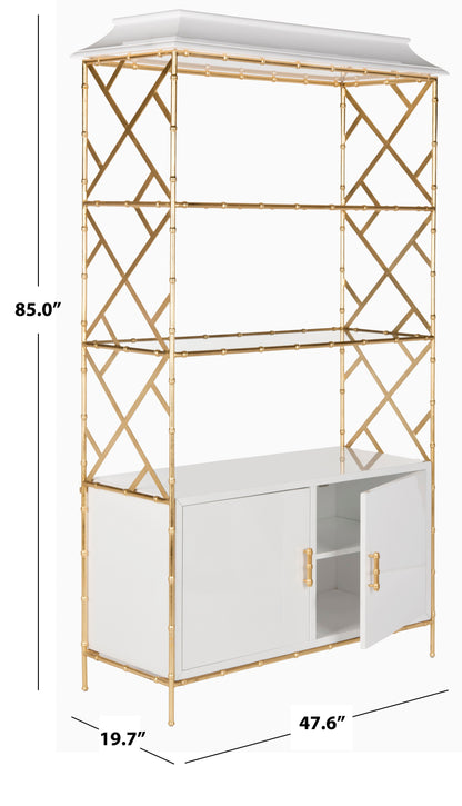 Adelia Bookshelf | Safavieh Couture -  SFV3522