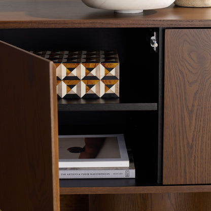 Alberti Wood Sideboard | Safavieh Couture - SFV4254