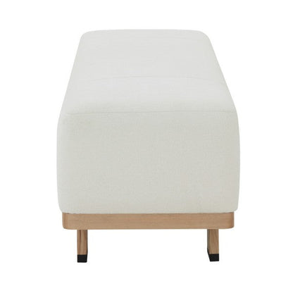 Abrianna Wood Base Bench | Safavieh Couture – SFV5115