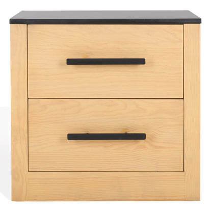 Abbianna Marble Top Nightstand | Safavieh Couture – SFV5537