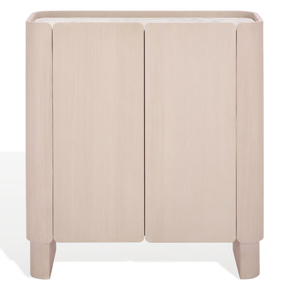 Alanabella Marble Bar Cabinet | Safavieh Couture - SFV5554