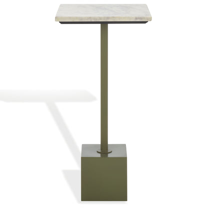 Albertelli Marble Drink Table | Safavieh Couture - SFV6807