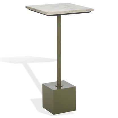Albertelli Marble Drink Table | Safavieh Couture - SFV6807