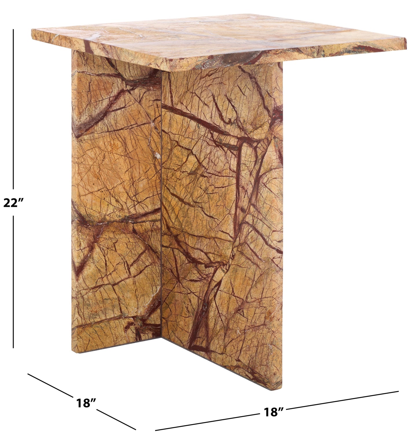 Adriano Marble Accent Table | Safavieh Couture - SFV9739