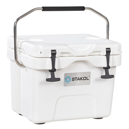 SKTAKOL 16 Quart Cooler Portable Ice Chest Leak-Proof 24 Cans Ice - See Details