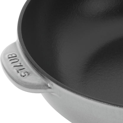 STAUB Cast Iron 2.9-qt Daily Pan with Glass Lid