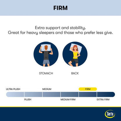 Serta Perfect Sleeper Radiant Rest 14 Hybrid Firm Mattress