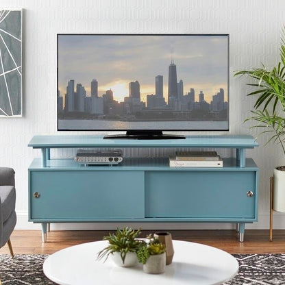 Simple Living Margo Mid-Century Modern Wood TV Stand