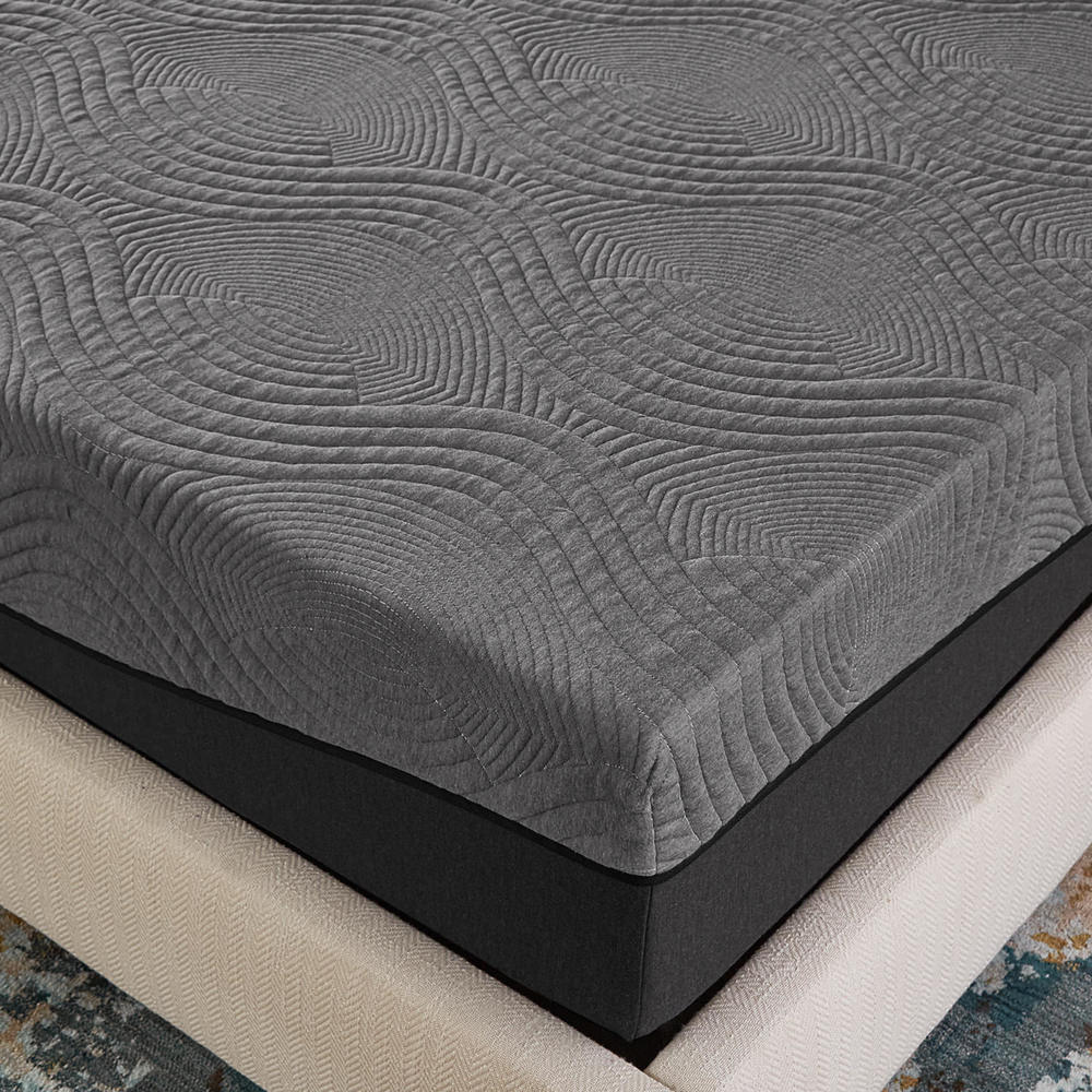 Slumber Solutions Active 12-inch Charcoal Memory Foam Mattress