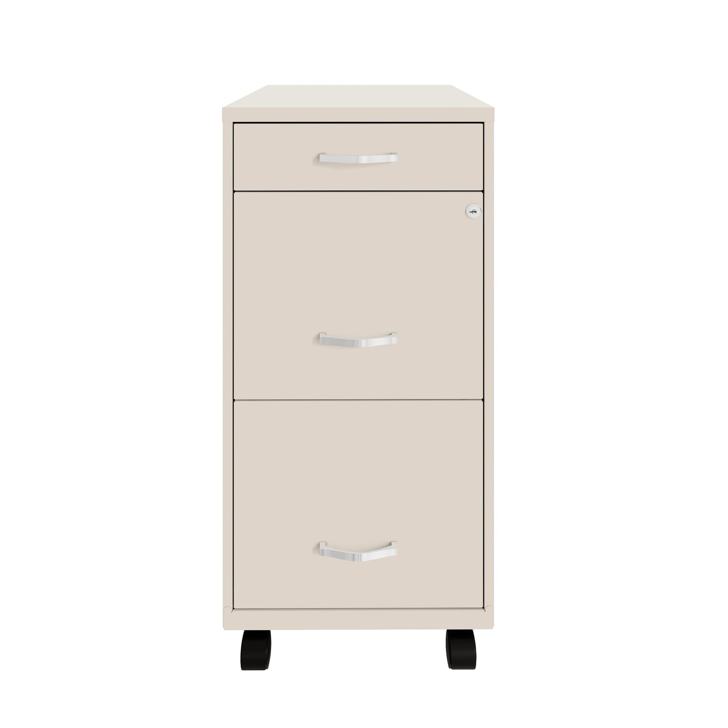 Space Solutions 18 Deep 3 Drawer Metal File Cabinet