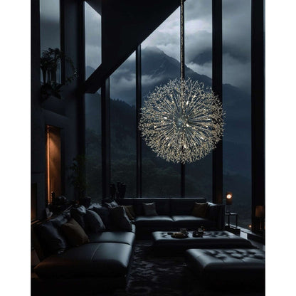 Starburst Chandelier 47 Wide Crystal Lighting Fixture