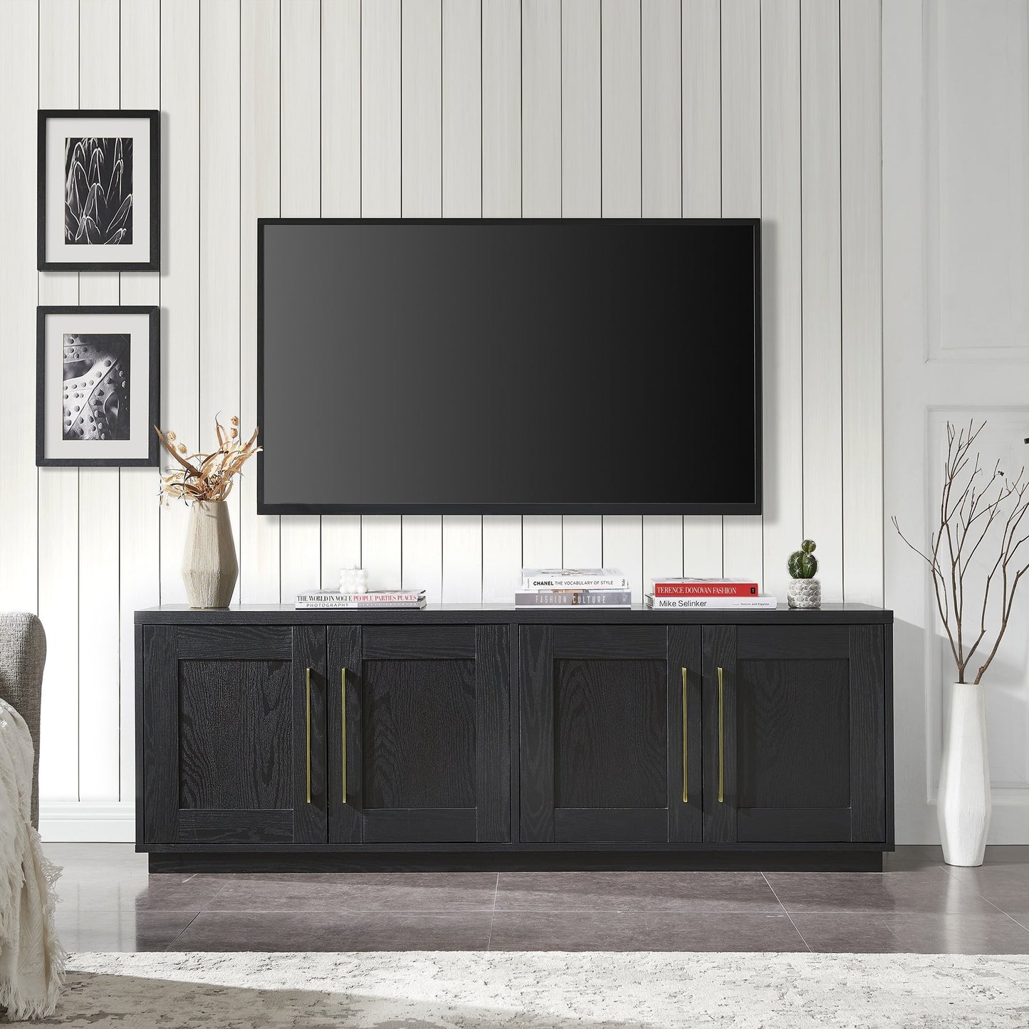 Tillman Rectangular TV Stand for TV's up to 75