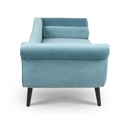 Vintage Chaise Lounge with Scroll Arms by Christopher Knight Home