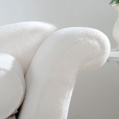 Vintage Chaise Lounge with Scroll Arms by Christopher Knight Home