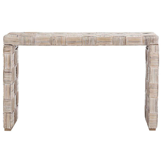 Adkin Rattan Console | Safavieh - WIK6502