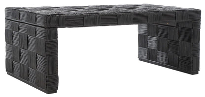 Adkin Rattan Coffee Table | Safavieh - WIK6503