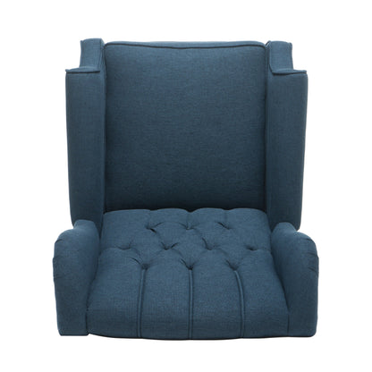 Walter Tufted Fabric Recliners (Set of 2) by Christopher Knight Home