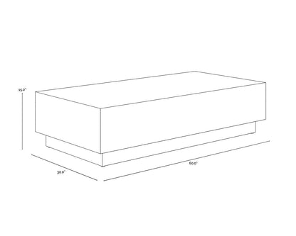 Albans Coffee Table | Sunpan Furniture - 110839