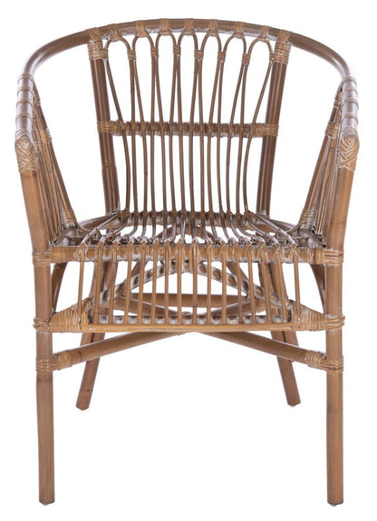 Adriana Rattan Accent Chair (Set of 2) | Safavieh - ACH6505