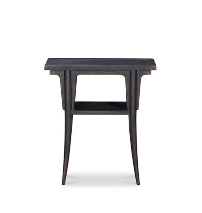 Albert Accent Table - Black Rustic | Century Furniture - B2B-624