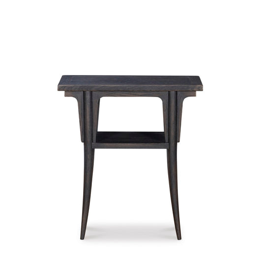 Albert Accent Table - Black Rustic | Century Furniture - B2B-624