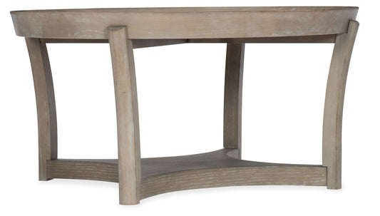 Affinity Round Cocktail Table | Hooker Furniture - 6050-80111-GRY